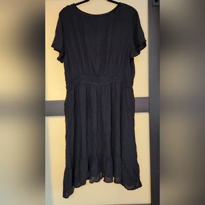 Croft & Barrow black dress XXL nwt new! summer